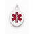 Sterling Silver Medical Jewelry pendant, Alluring Pendants for Necklace