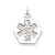 Sterling Silver Non-enameled Medical Jewelry Pendant, Exquisite Pendants for Necklace