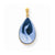 14k Gold 13x20 Swan Agate Cameo Pendant, Pendants for Necklace