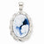 14k White Gold Diamond Heaven's Gift Agate Cameo Pendant, Pendants for Necklace