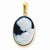 14k Gold New Arrival III Agate Cameo pendant, Pendants for Necklace