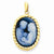 14k Gold The Nuptials 13x18mm Bride & Groom Agate Cameo Pendant, Pendants for Necklace