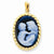 14k Gold Everlasting Love Agate Cameo pendant, Appealing Pendants for Necklace