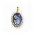 14k Gold .1ct Complete Diamond 10x14mm Guardian Angel Agate Cameo Pendant, Pendants for Necklace