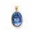 14k Gold 13x18mm Dog Agate Cameo Pendant, Pendants for Necklace