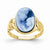 14k Yellow Gold Heavens Gift Agate Cameo Ring