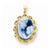 14k Gold Heavens Gift Diamond Cameo w/Sentiment pendant, Adorable Pendants for Necklace
