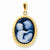 14k Gold Everlasting Love Cameo Pendant, Pendants for Necklace
