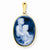 14k Gold Family -- Siblings Cameo Pendant, Pendants for Necklace