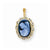 14k Gold Wings of Love Diamonds Cameo pendant, Lovely Pendants for Necklace