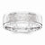 14k White Gold 6mm Fancy Wedding Band