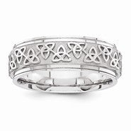 14k New Fancy Wedding Band