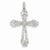 14k White Gold Diamond Cross Pendant, Pendants for Necklace