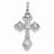 14k White Gold Diamond Cross pendant, Lovely Pendants for Necklace