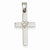 14k White Gold .01ct Diamond Heart Cross pendant, Gorgeous Pendants for Necklace