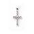 14k White Gold Diamond Latin Cross pendant, Appealing Pendants for Necklace