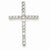 14k White Gold Diamond Cross pendant, Adorable Pendants for Necklace