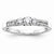14k White Gold Diamond Engagement Ring