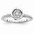 14k White Gold Diamond Engagement Ring