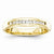 14k Yellow Gold Diamond Wedding Band