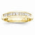 14k Yellow Gold Diamond Wedding Band