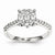 14k White Gold Diamond Ring