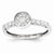 14k White Gold Diamond Ring