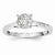 14k White Gold Diamond Ring