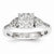 14k White Gold Diamond Ring
