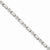 14K White Gold Diamond X Bracelet