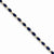 14K Yellow Gold Diamond and Sapphire Bracelet