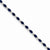 14K White Gold Diamond and Sapphire Bracelet