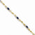 14K Yellow Gold Diamond and Sapphire Bracelet