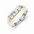 14k Two-tone Diamond Men's Ring