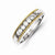 14k Two-tone Diamond Men's Ring