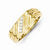 14k Yellow Gold Diamond Mens Ring