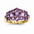 14k Yellow Gold Amethyst Ring