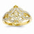14k Yellow Gold Diamond Ring