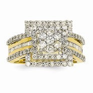 14k Yellow Gold Diamond Ring