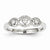 14k White Gold Diamond Ring
