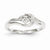 14k White Gold Diamond Ring