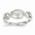 14k White Gold Diamond Ring