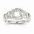 14k White Gold Diamond Ring