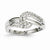 14k White Gold Diamond Ring