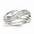 14k White Gold Diamond Ring