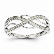 14k White Gold Diamond Ring