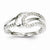 14k White Gold Diamond Ring