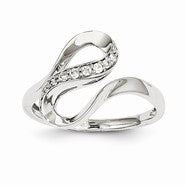 14k White Gold Diamond Ring