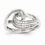 14k White Gold Diamond Ring