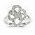 14k White Gold & Diamond Ring